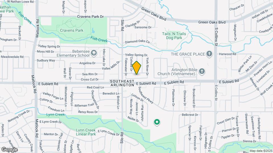 721 Charles City Dr Map and Location Details