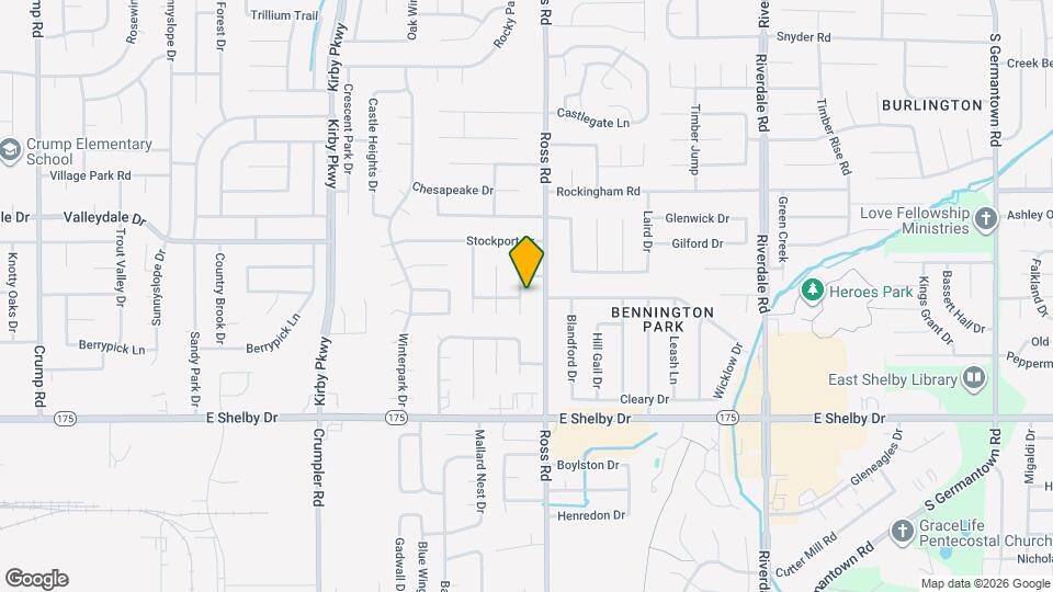 4550 Quail Ridge Trail Map and Location Details