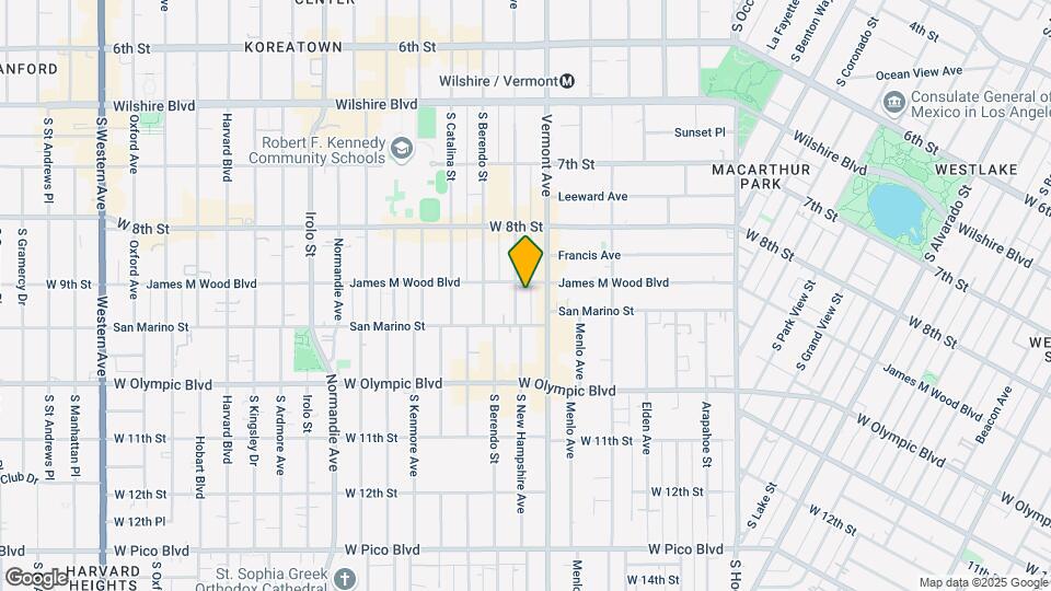 908 S New Hampshire Ave Map and Location Details