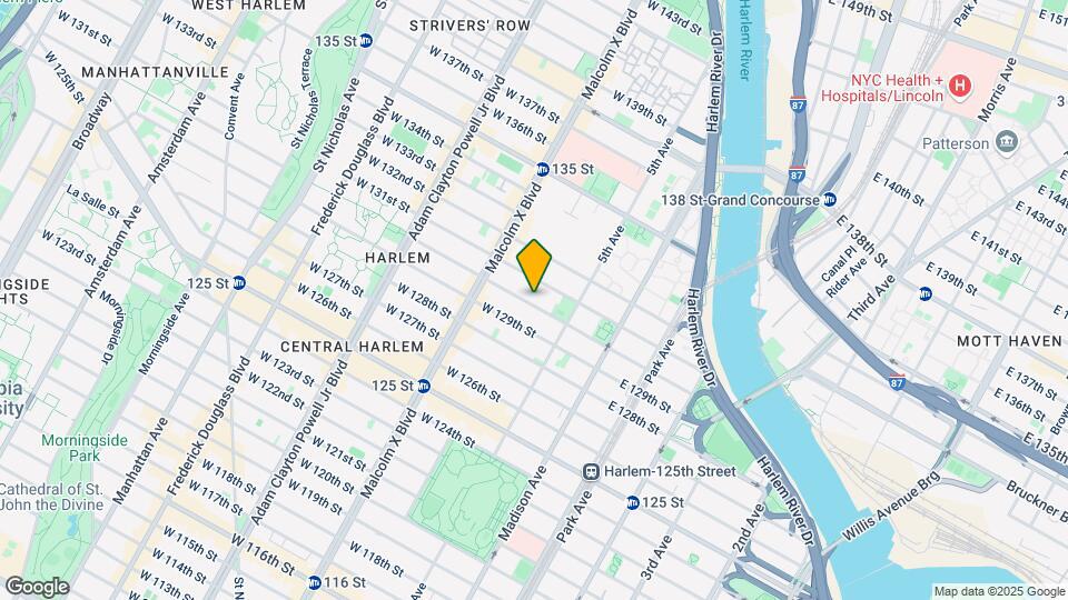 29 W 130th St Map and Location Details