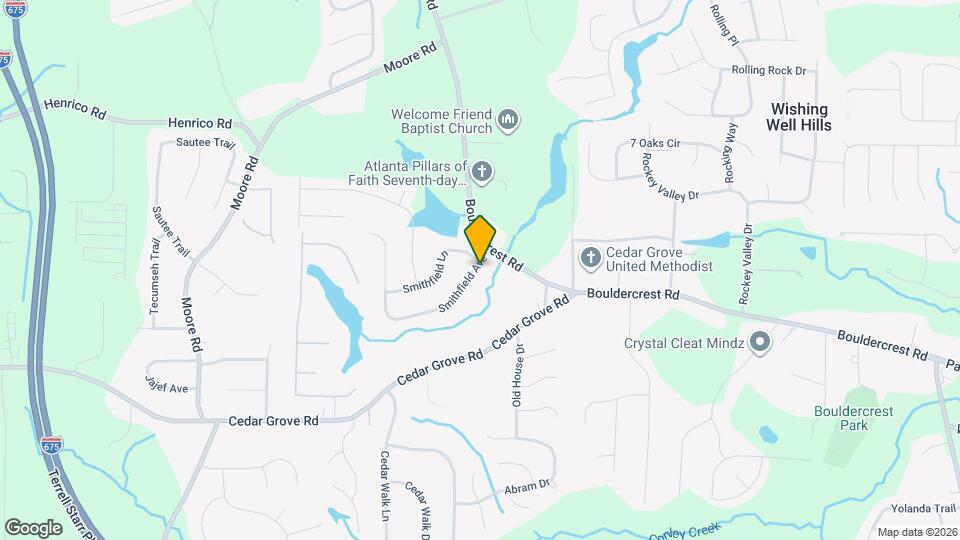 2040 Smithfield Ave Map and Location Details