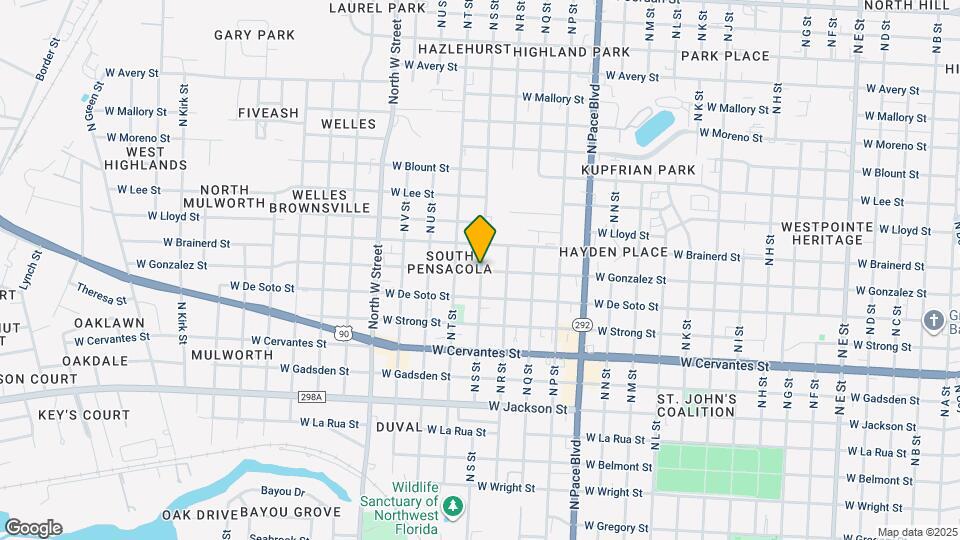 1109 N S St Map and Location Details