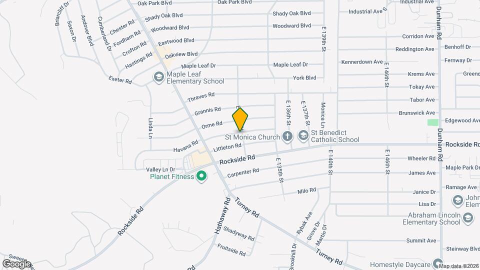 12930 Havana Rd Map and Location Details