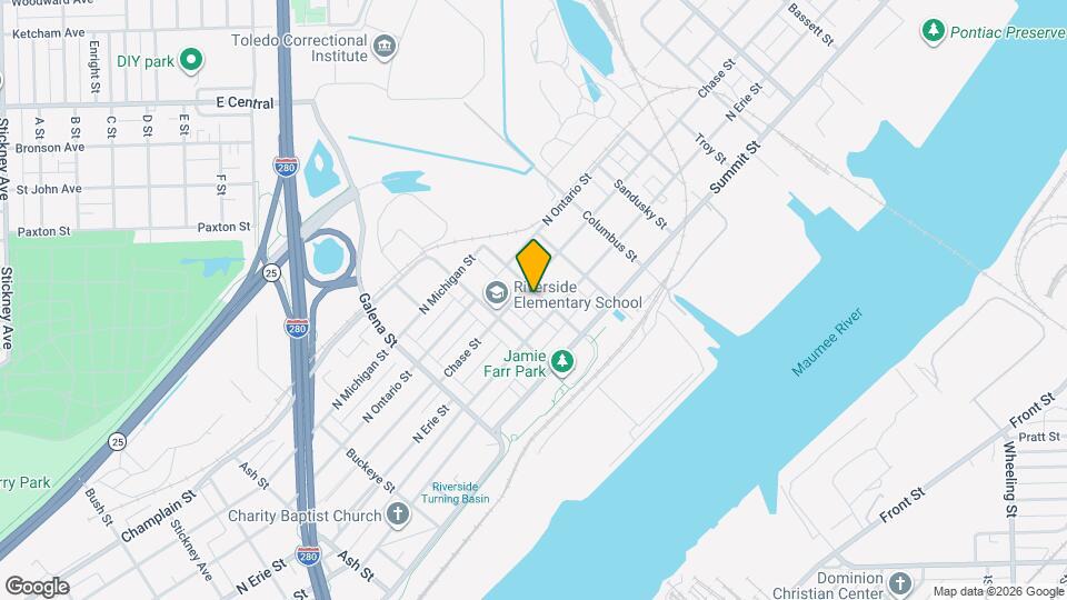 421 Cincinnati St Map and Location Details