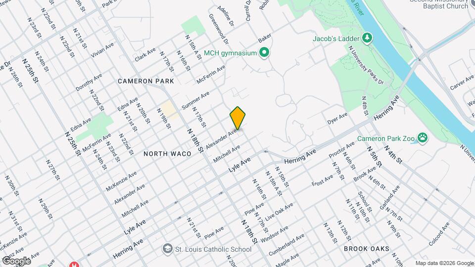 1536 Alexander Ave Map and Location Details