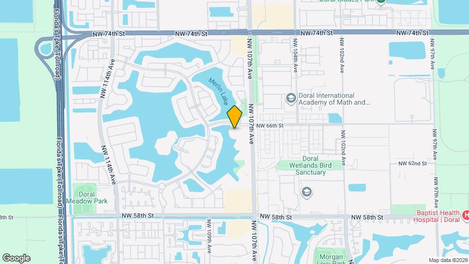 10770 NW 66th St, Unit 414 Map and Location Details