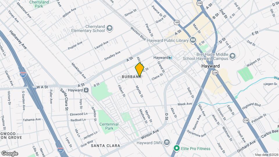 22721 Souza Ct Map and Location Details