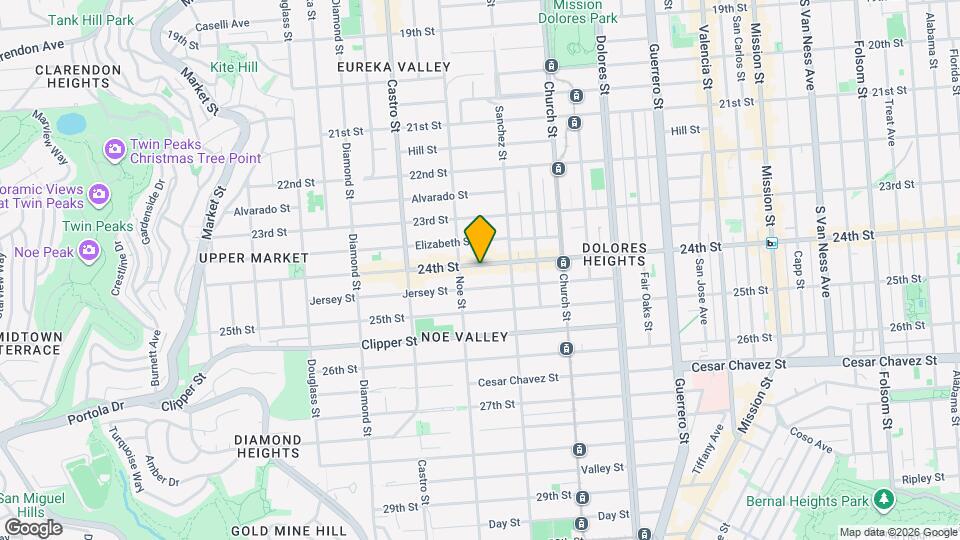 3961 24th St Map and Location Details