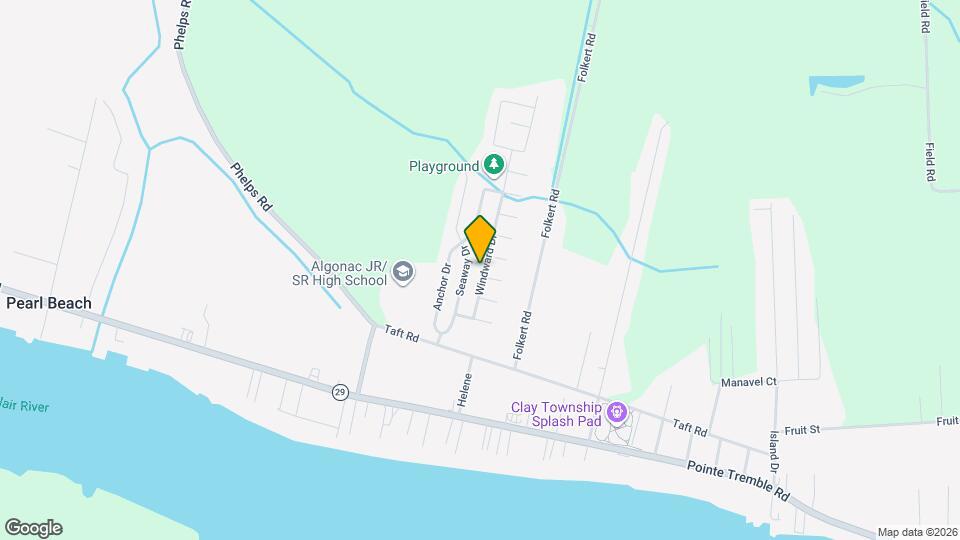 9068 Windward Dr Map and Location Details