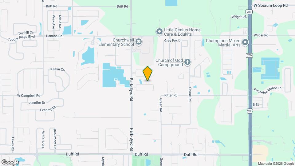 2028 Rosewood Cir Mapa y Detalles de la Ubicación