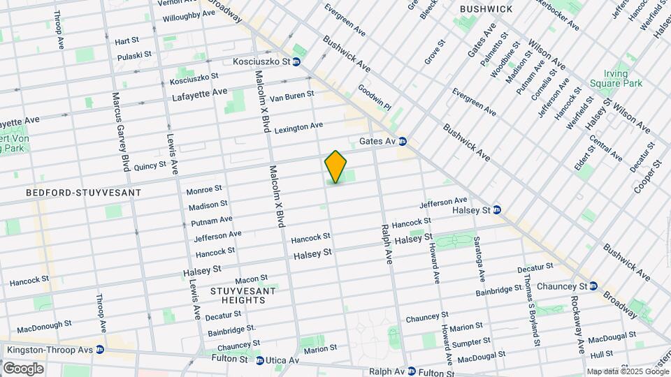 784 Madison St Mapa y Detalles de la Ubicación