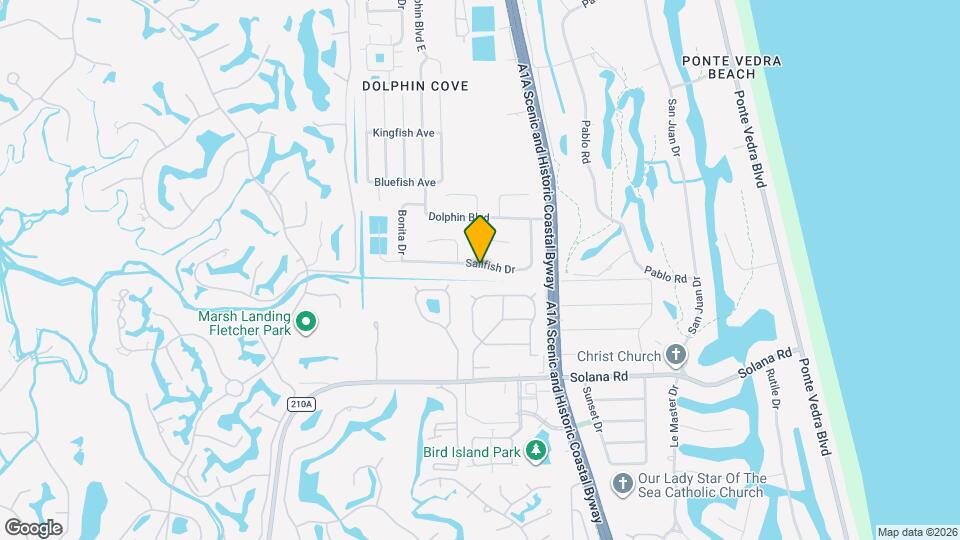 33 Sailfish Dr Map and Location Details