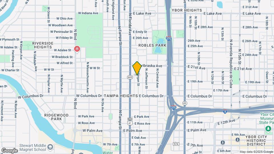2812 N Morgan St Map and Location Details