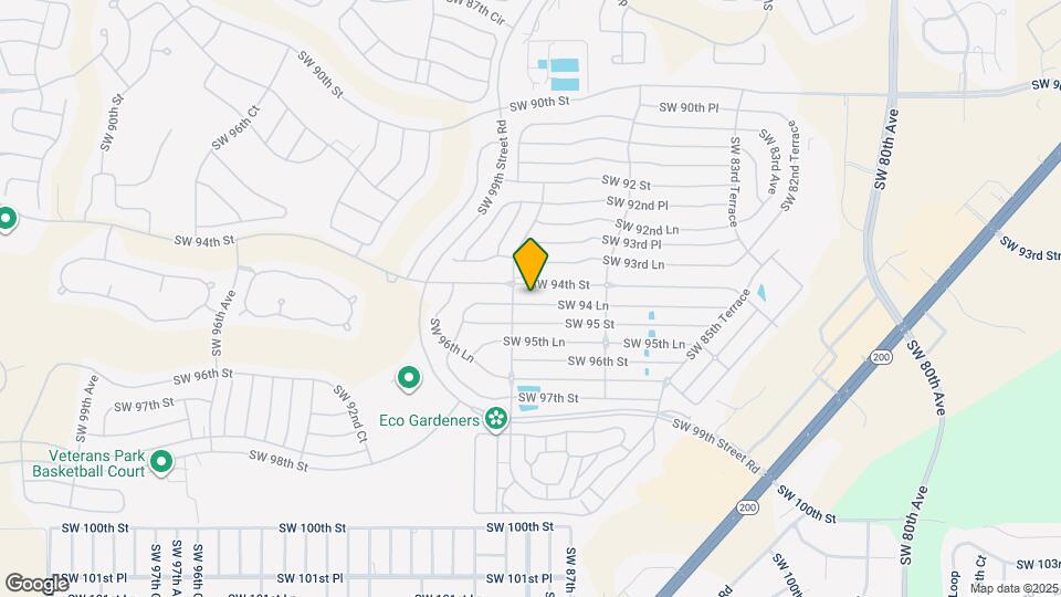 8883 SW 94 Ln Map and Location Details