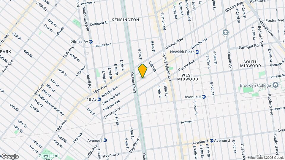 242 Newkirk Avenue Mapa y Detalles de la Ubicación
