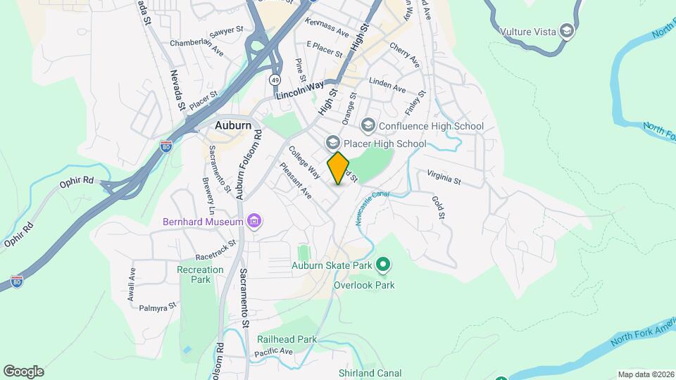 189 College Way Map and Location Details