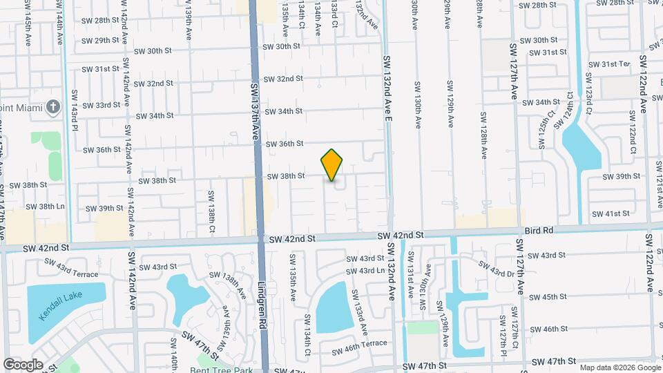 3872 SW 133rd Pl Map and Location Details