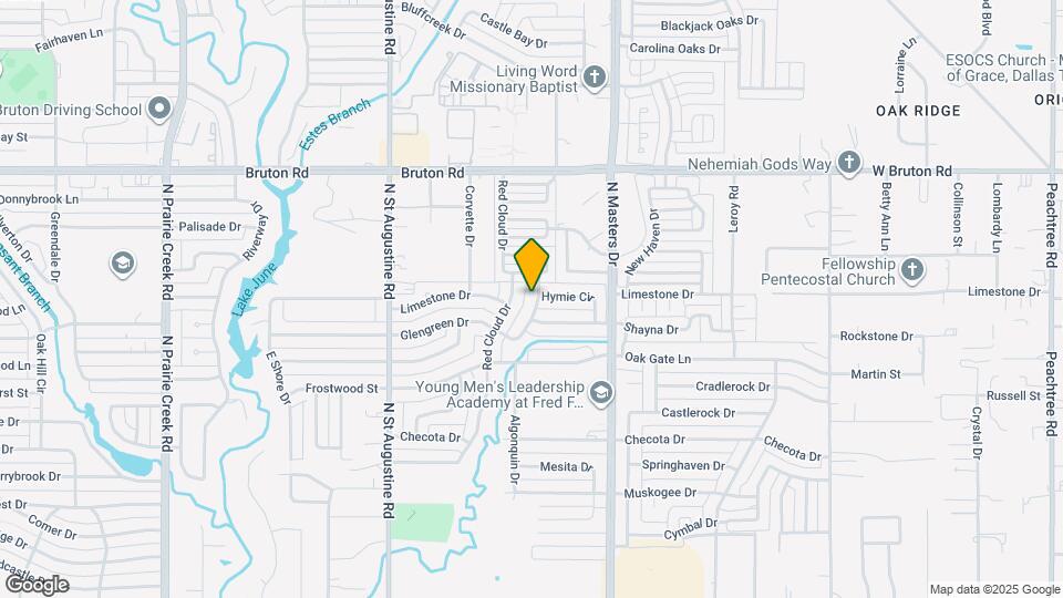 9839 Glengreen Dr Map and Location Details