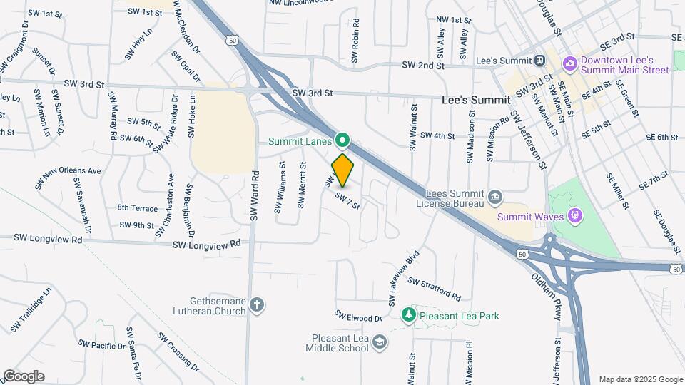 712 SW 7 St Map and Location Details