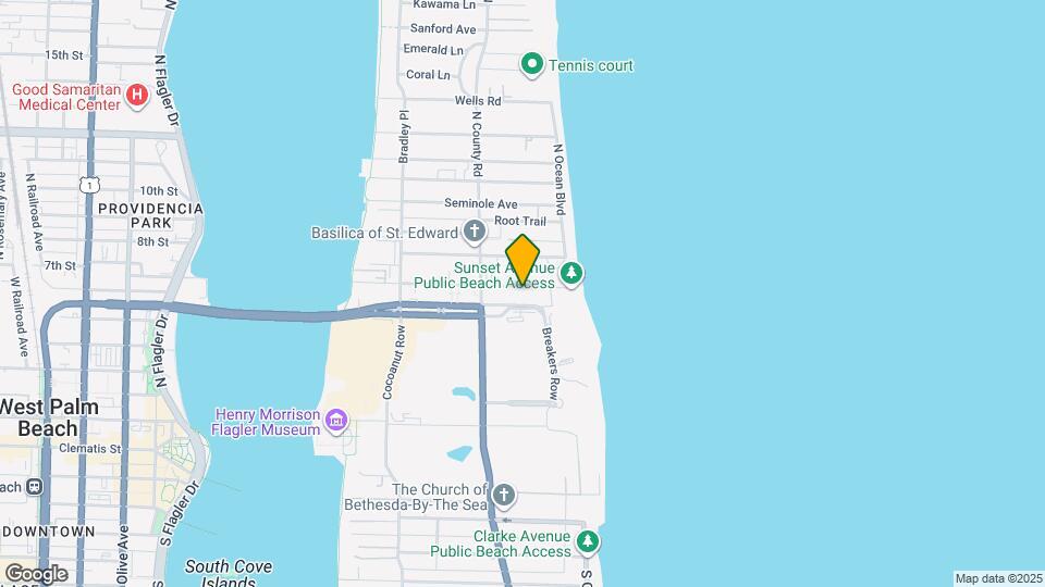 146 Sunset Ave Map and Location Details