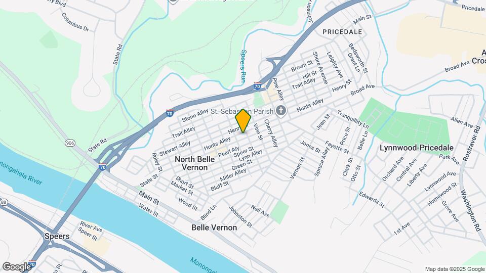 609 Broad Ave, Unit Apartment B Map and Location Details