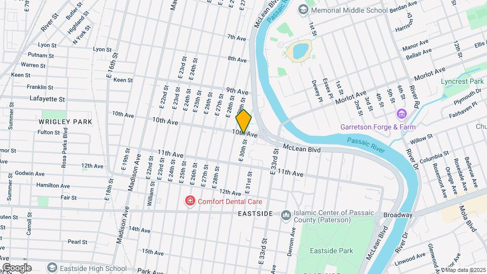 494 10th Ave, Unit 1 Map and Location Details