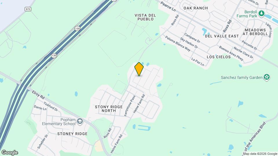 6420 Carriage Pines Dr Mapa y Detalles de la Ubicación