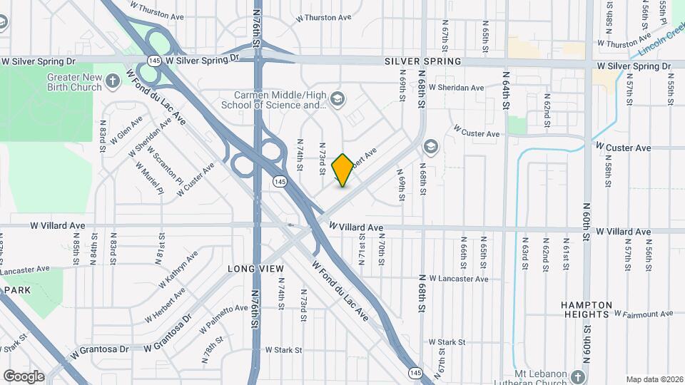 7138 W Grantosa Dr Map and Location Details