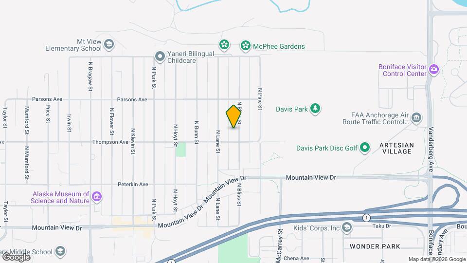 516 N Bliss St Map and Location Details