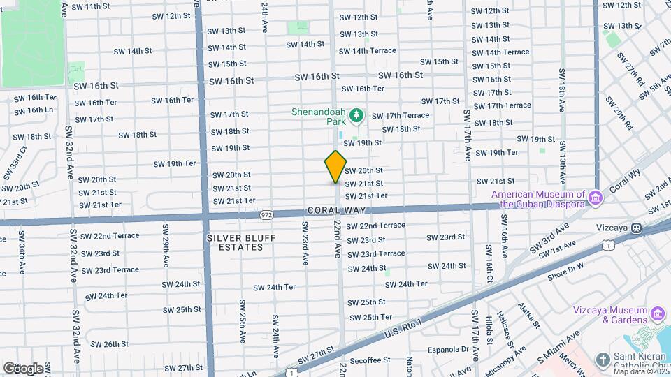 2200 SW 21st St Map and Location Details