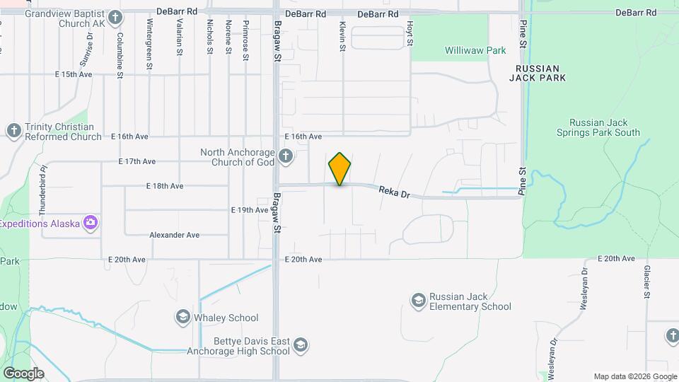 4012 Reka Dr Map and Location Details