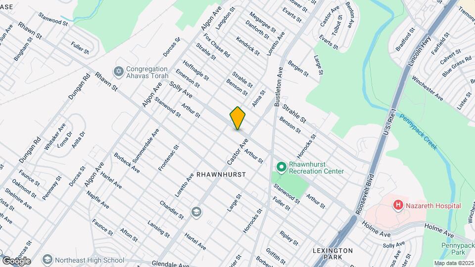 1916 Solly Ave Map and Location Details