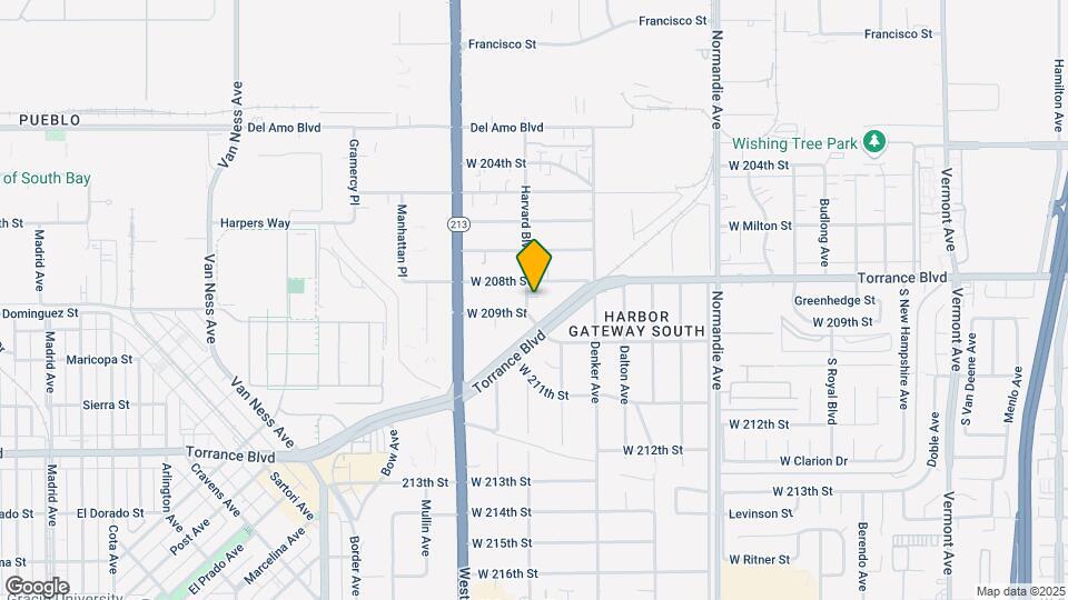 20818 Harvard Blvd Map and Location Details