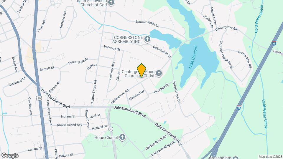 2205 Centergrove Rd Mapa y Detalles de la Ubicación