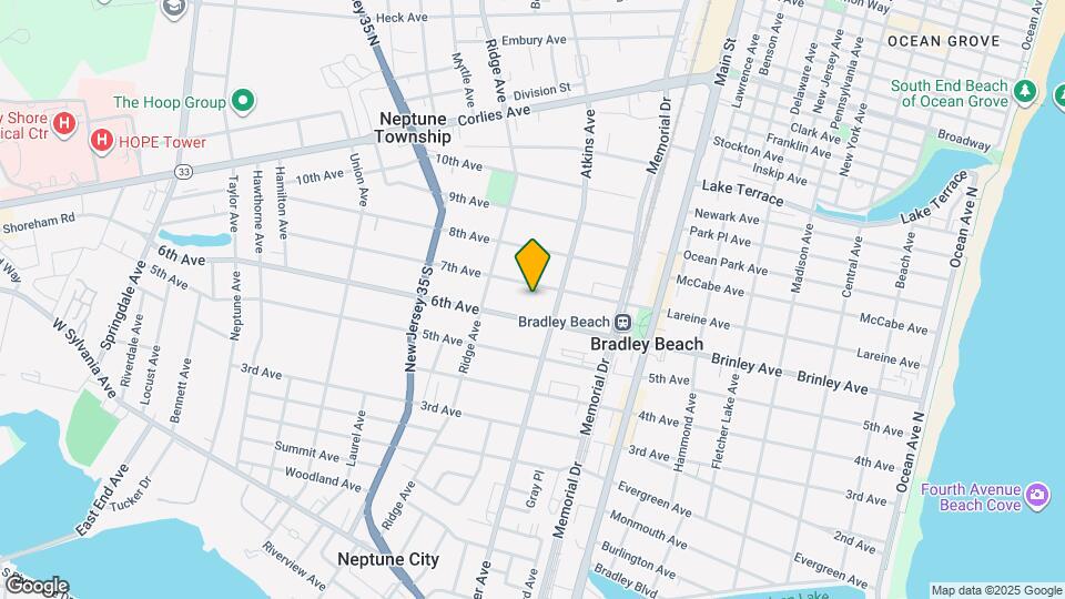 1208 7th Ave, Unit Apartment A Mapa y Detalles de la Ubicación