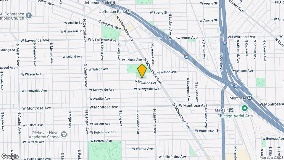 5262 W Windsor Ave, Unit 1 Map and Location Details