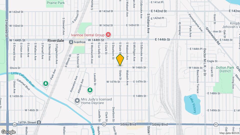 15210 S State St Map and Location Details