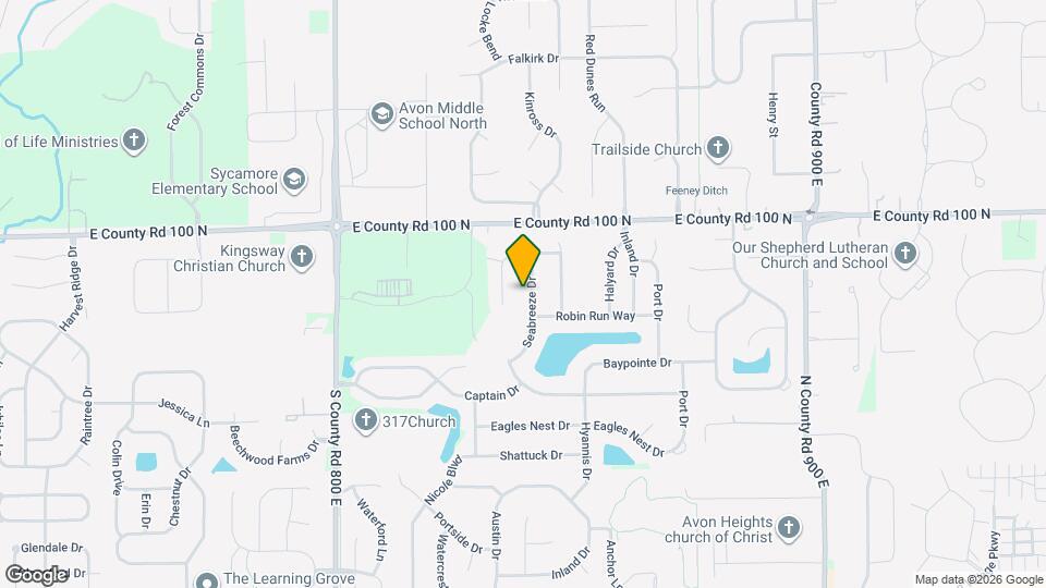 854 Seabreeze Dr Map and Location Details