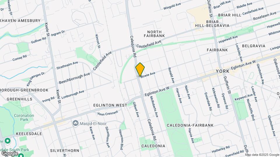 641 Caledonia Rd Map and Location Details