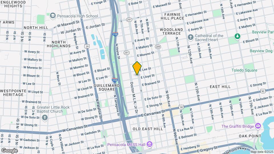420 E Lloyd St Map and Location Details