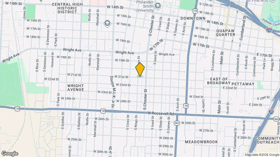 2101 S Ringo St Map and Location Details