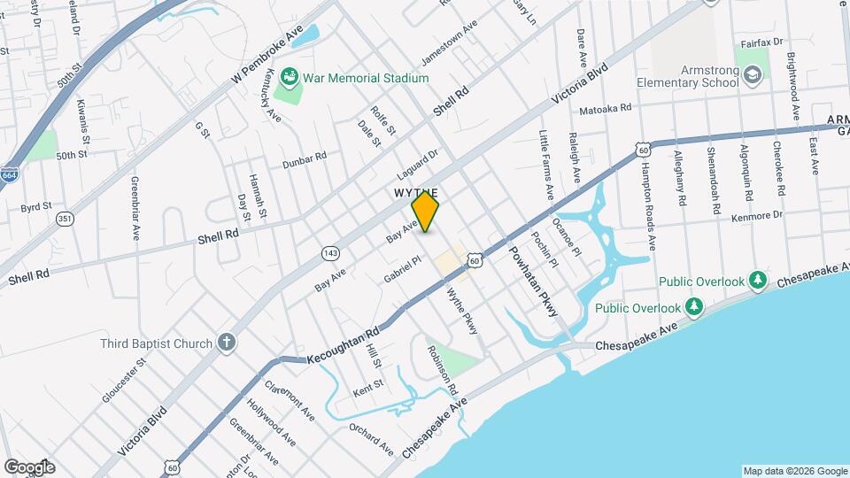 222 Wythe Pkwy Map and Location Details