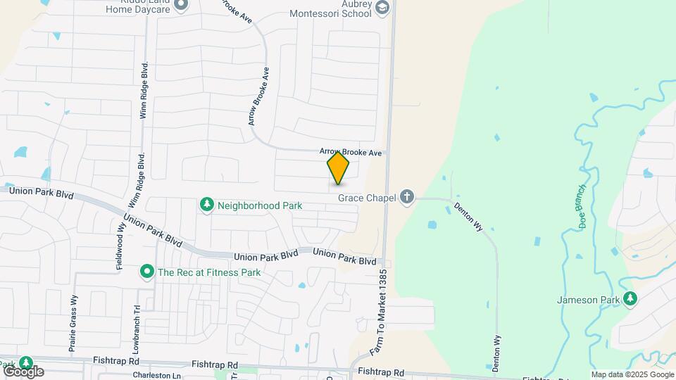 1813 Ridge Creek Ln Map and Location Details