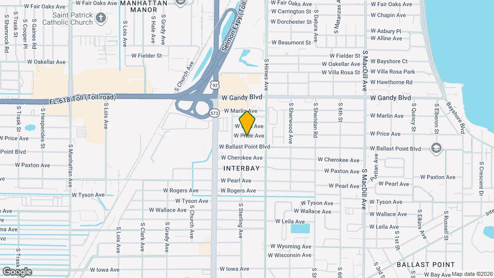 3516 W Price Ave Mapa y Detalles de la Ubicación