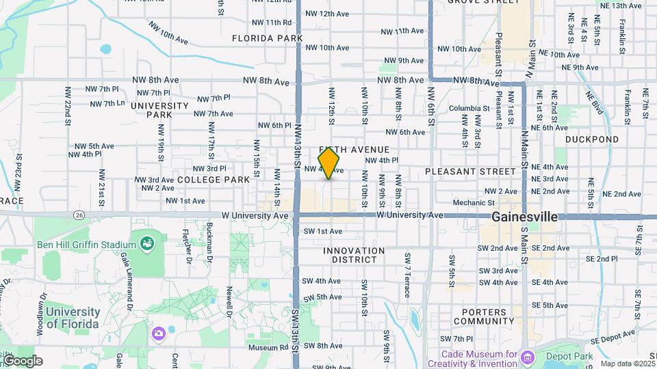 110 NW 12th Ter Map and Location Details