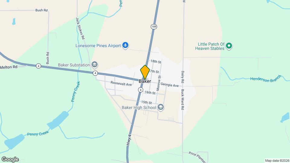 1340 Hornbeam Dr Mapa y Detalles de la Ubicación