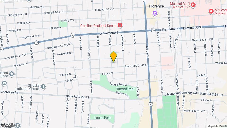 510 Warley St Map and Location Details