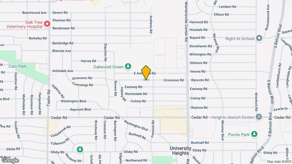 3834 Grosvenor Rd Map and Location Details