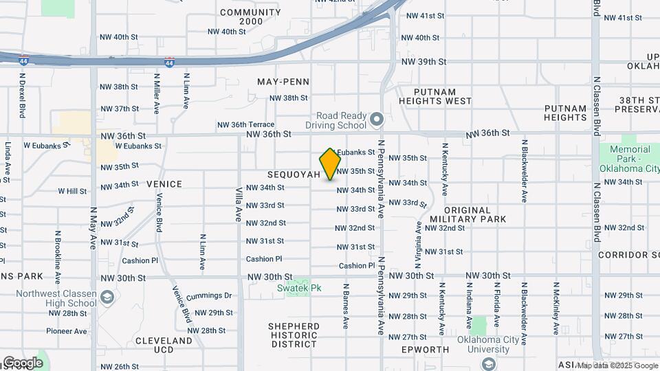 2221 NW 34th St Map and Location Details