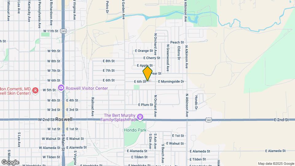 630 E 6th St Map and Location Details